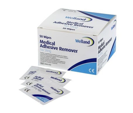 Welland Adhesive Remover Ostomia + 50 Toallitas Limpiadoras