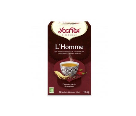 'Yogi Tea l''Homme Bio 17uds'