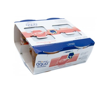 Nestlé Resource Aqua Mint Gelatina Bebida 4x125g