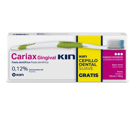 Cariax Kit Gingival Dentífrico + Cepillo