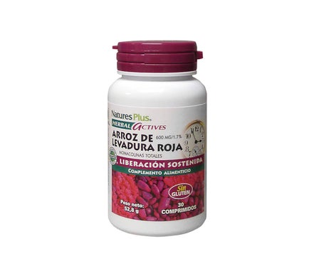 'Natures''s Plus Levadura Arroz Rojo 30Comp'