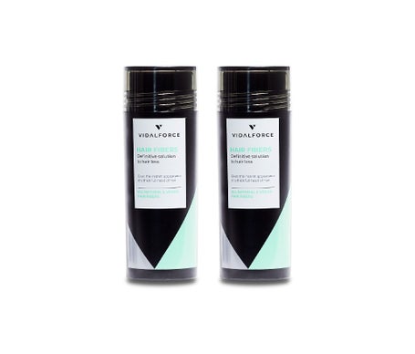 Vidalforce Pack Fibras Queratina 2uds