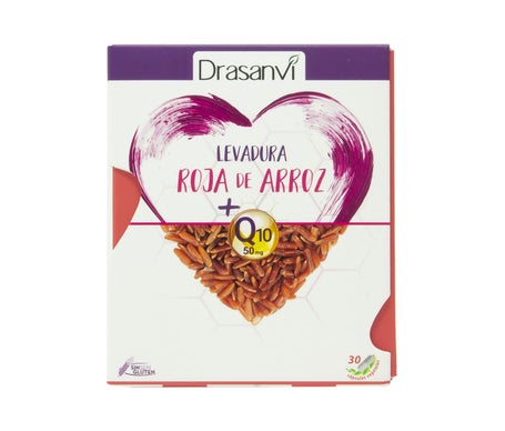 Drasanvi Levadura Roja de Arroz + Q10 30caps