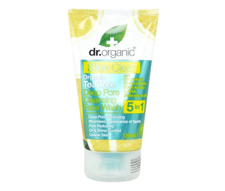 Dr. Organic Limpiador Facial Anti Poros 125ml