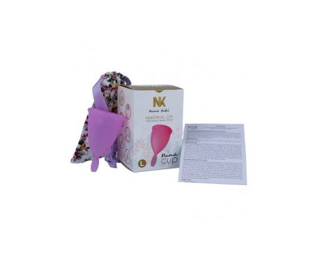 Nina Kiki Cup Copa Menstrual Talla L Lila 1ud