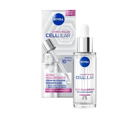 Nivea Expert Filler Cellular Ácido Hialurónico Sérum Rellenador 30ml