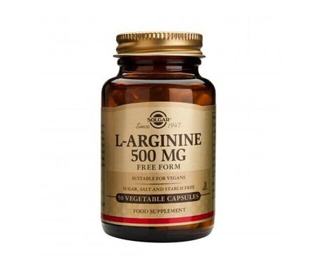 Solgar L-Arginina 500mg 50vcaps