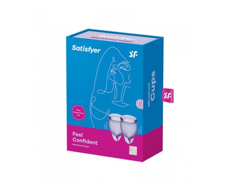 Satisfyer Feel Confident (15 ml + 20 ml) morado - Higiene femenina