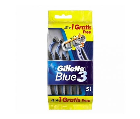 Gillette Blue 3 4+1 Gratis Set