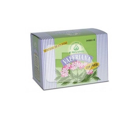 El Naturalista Valeriana con Anis 20 infusiones