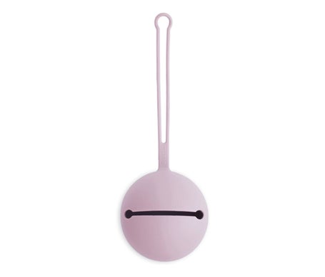 Mushie Funda Chupete Soft Lilac 1ud