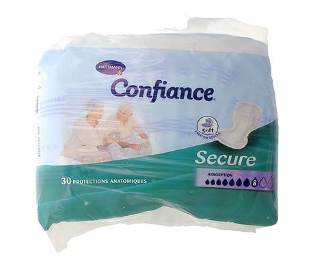 Confiance Secure Protector Absorbente 8G 30uds