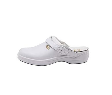 Scholl New Bonus Zueco Liso Blanco Talla 37 1065 1 Par