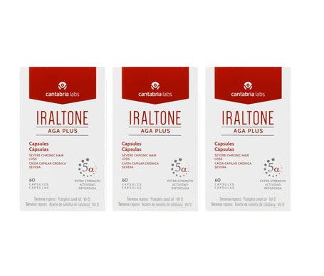 Iraltone AGA Plus 3x60 cápsulas