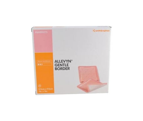 Allevyn Gentle Border Apósito 17,5x17,5cm 10uds de Smith Nephew | Natural Doctor