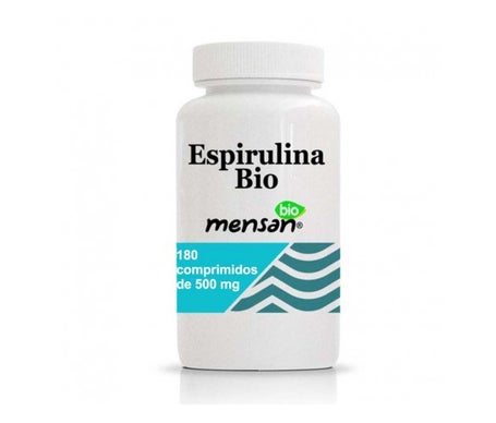 Mensan Espirulina Bio 500mg 180caps