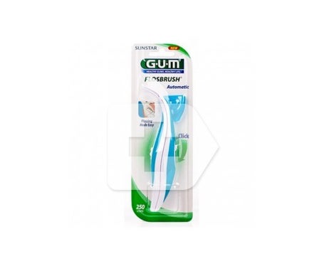 GUM™ 847 flosbrush automatic forcella con filo interdentale