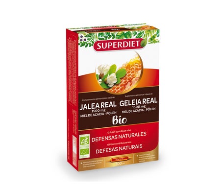 Superdiet Jalea Real Miel Acacia Polen 20uds