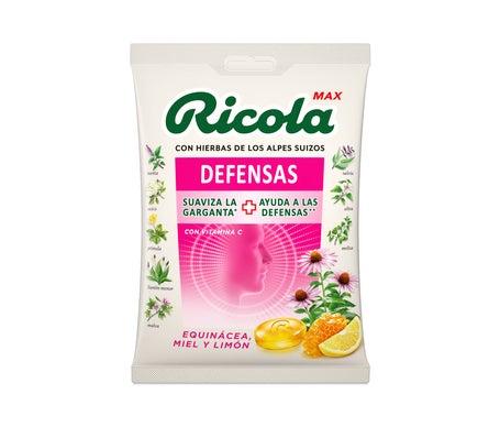 Ricola Max Caramelos Equinácea Miel y Limón Bolsa 70 gr