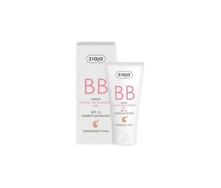 Ziaja Bb Cream Pieles Normales, Secas Y Sensibles Spf15 Tono Oscuro 50ml