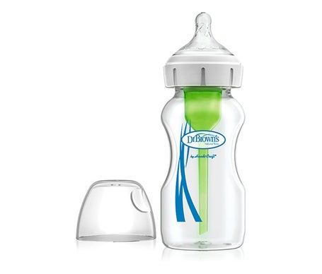 'Dr. Brown''s Options+ Glass Feeding Bottle Wide Neck 270ml 1ud'
