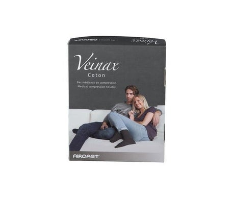 Veinax Coton Calcetín Hombre Marrón TN3 1 Par