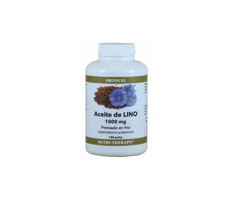 Ortocel Aceite de Linaza 1000mg 100 Perlas