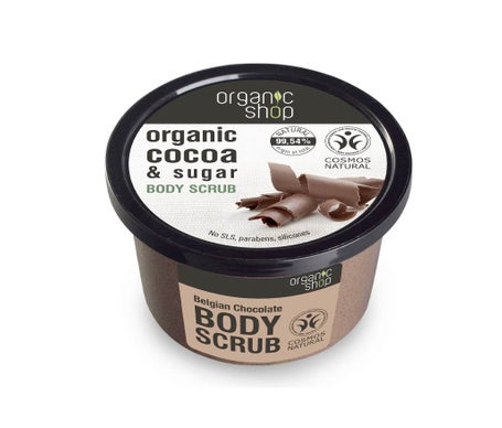 Organic Shop Body Scrub Belgian Chocolate