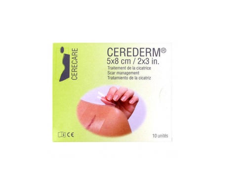 Cerecare Cerederm 10 Pansements 5x8cm
