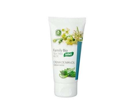 Santiveri Crema de Manos con Aloe Vera y Árbol de Te 50ml