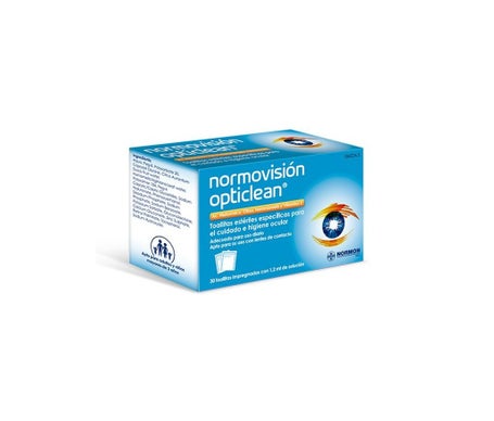 Normovisión Opticlean Toallitas Estétiles30 Uds