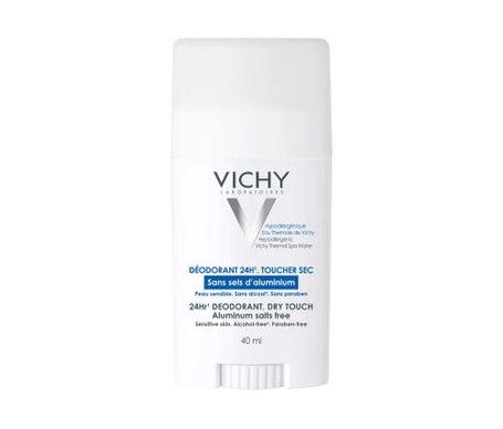 Vichy Desodorante 24h Toque Seco Sin Sales de Aluminio Stick 40ml