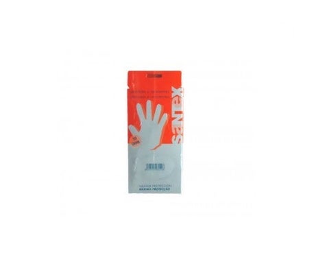 Santex Guantes de látex natural Talla Pequeña 10 uds