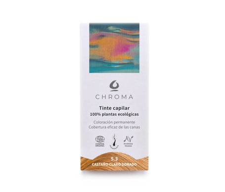 Chroma Tinte Bio 5.3 Castaño Claro Dorado 100g