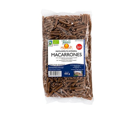 Vegetalia Macarrones Espelta Integal 500 g
