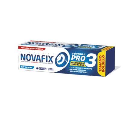Novafix Pro3 Sin Sabor Crema Adhesiva 20g