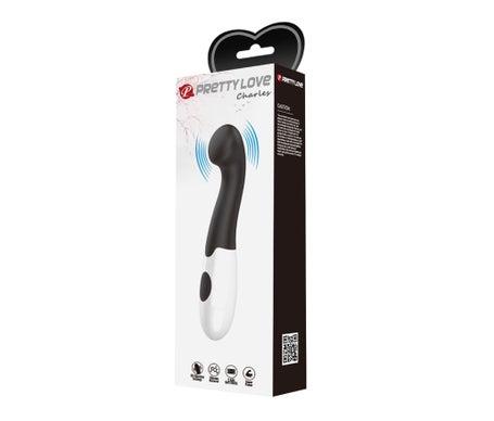 Pretty Love Charles Vibrador Punto G 30 Modos Negro 1ud