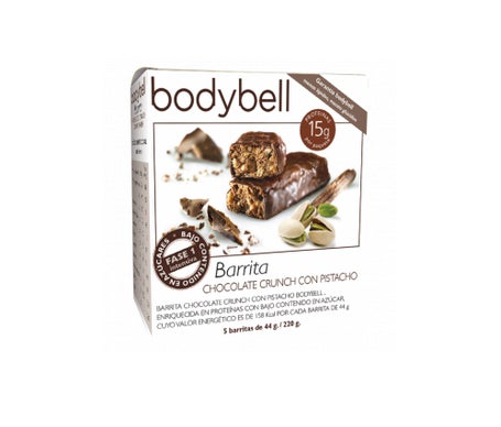 Barras de Crunch Bodybell Pistache 5b