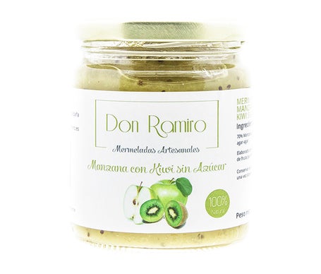 Mermeladas Don Ramiro Kiwi con Manzana Sin Azúcar 212g