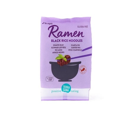 Terrasana Fideos Ramen de Arroz Negro 280g
