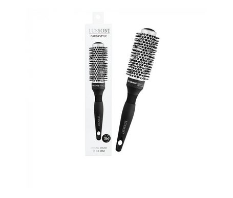Lussoni Care & Style Round Silver Styling Brush 33mm 1ud