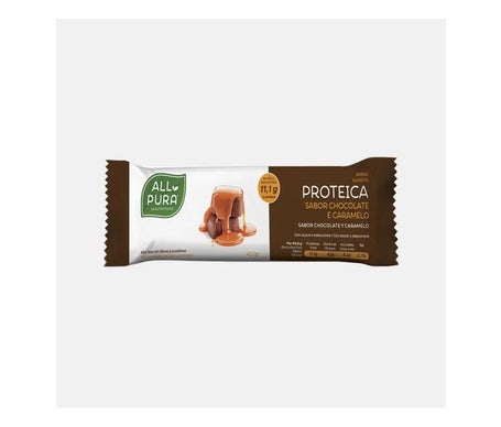 All Pura Barrita Proteica Chocolate Caramelo 40g