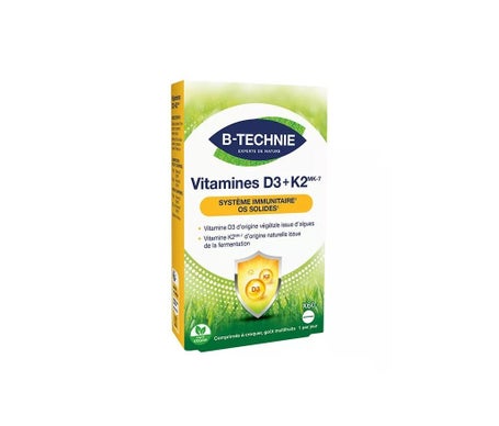 B-Technie Vitaminas D3 + K2 60comp