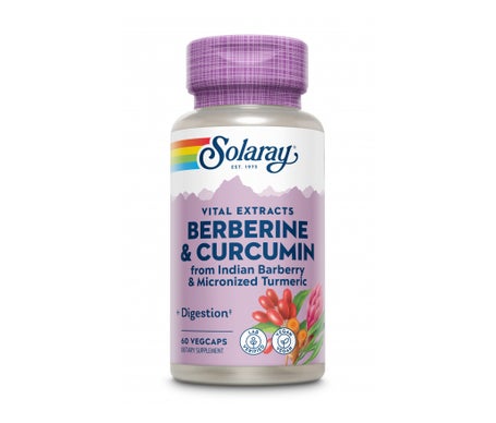 Solaray Berberine & Curcumin 600Mg 60Caps
