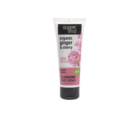 Organic Shop Peeling Facial Limpiador Jengibre y Cerezas 75ml