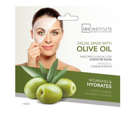 IDC Institute Mascarilla Facial Aceite de Oliva 1ud