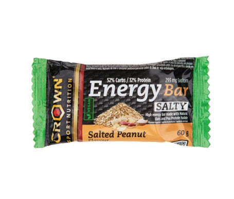 Crown Energy Bar Salted Peanut Barra 60g