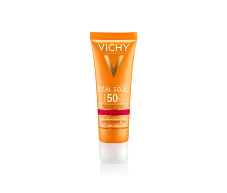 Vichy Ideal Soleil Protective Care Antiage 3in1 Spf50 Colourless