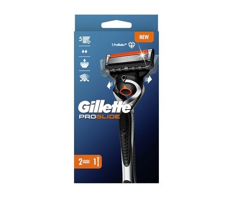 Gillette Proglide Maquinilla 1ud + Recargo 2uds