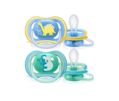 Philips AVENT Ultra Air 2 Silicone Baby Dummies 18m+ - Chupetes y accesorios